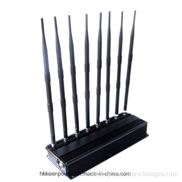 High Power 8 Bands 4G Lte 4G Wimax Jammer
